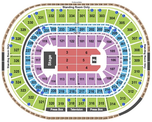 United Center Hans Zimmer Seating Chart